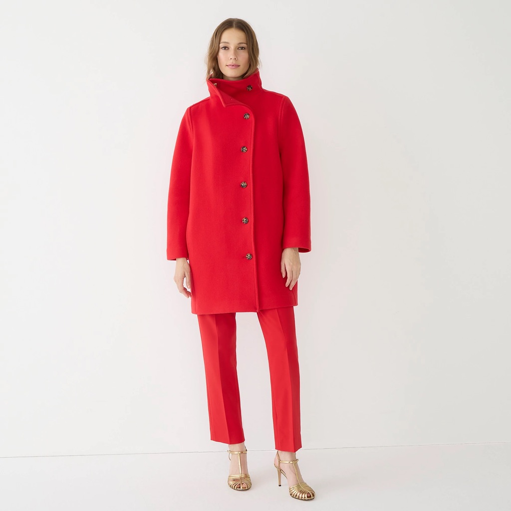 Villa Coat In Italian Stadium-Cloth